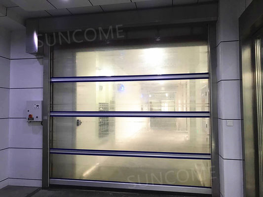 Pintu kecepatan tinggi industri yang dapat disesuaikan dengan sistem kontrol opsional dan isolasi