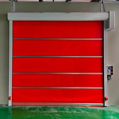 Bingkai Pintu PVC Berwarna-warni Pintu Industri Berkecepatan Tinggi Digunakan di Industri Kimia