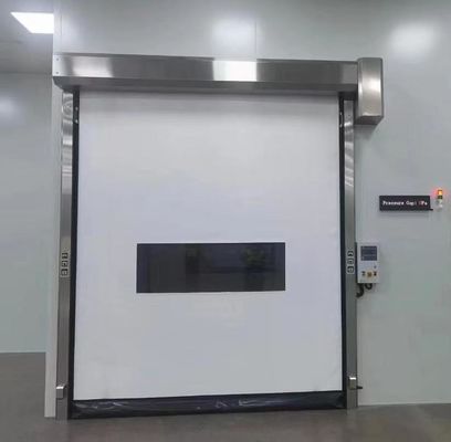 Self Repair High Speed Zipper Door untuk aplikasi dalam ruangan