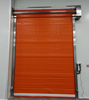 Ultra Fast Sealed High Speed Freezer Door Kecepatan yang disesuaikan