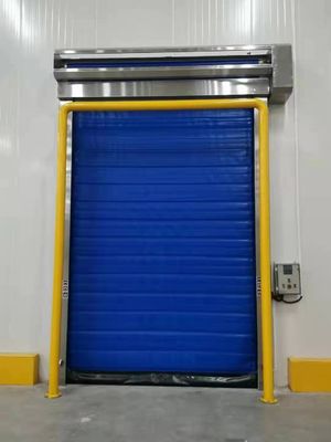 Pintu Freezer Berkecepatan Tinggi Industri Bertahan Es Dengan Bingkai 304 SS