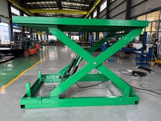 Platform Angkat Gunting Hidraulik Tugas Berat yang Disesuaikan yang Dirancang untuk Keamanan Stabilitas Beban
