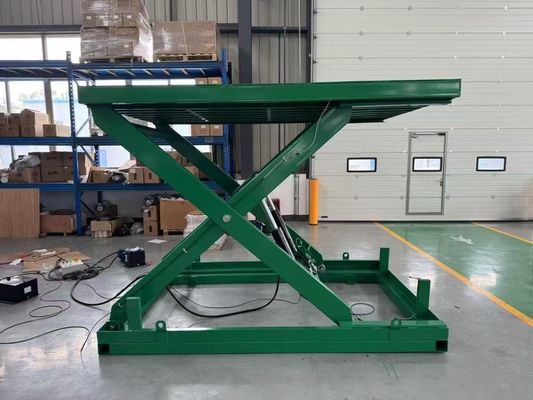Electric Hydraulic Scissor Lift Table / Platform Dimensi yang disesuaikan Kapasitas beban Disesuaikan