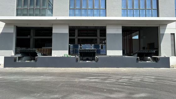 Penyama Rata Dermaga Hidraulik Teleskopik Gudang Industri
