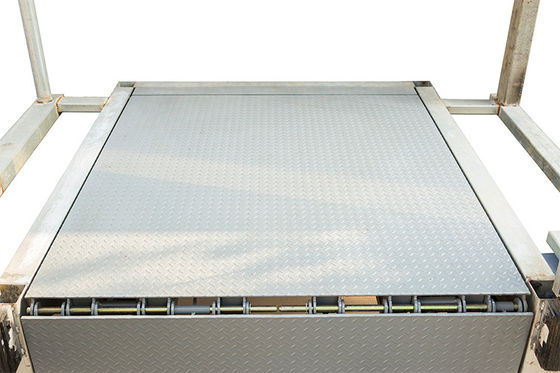380V Tiga Fase Industrial Dock Levelers, Ramp Dock Stasioner