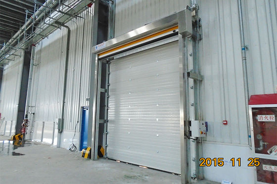 Kecerdasan Pintu Keamanan Industri Berkinerja Tinggi Pintu Roll Up Berkecepatan Tinggi