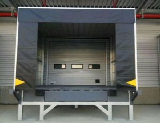 Paket Polyester Kain Pelabuhan segel dan tempat penampungan, garis kuning untuk loading dan unloading area