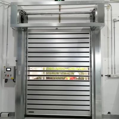 S180 Sistem Kontrol Pintu Bergelombang Otomatis Aluminium tahan lama