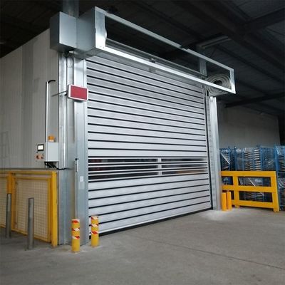 5000mm*5000mm Pintu Keamanan Industri Luar dengan AC 380V 3 Phase 50HZ