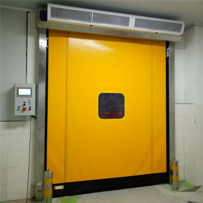 Elegance Plastik Film Cerdas Industrial Roller Shutter Pintu Dengan ketahanan UV Self Repair